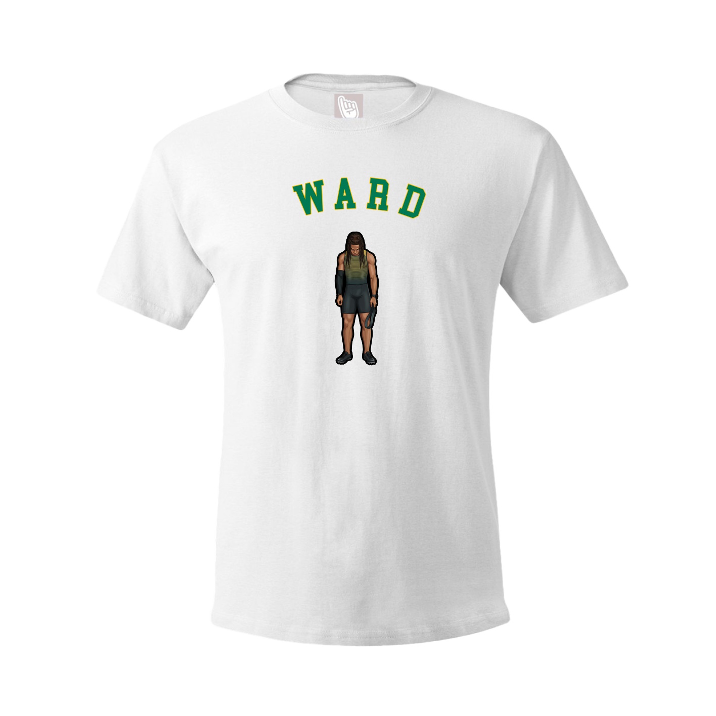 Youth Tee — Shirsey Arch in White