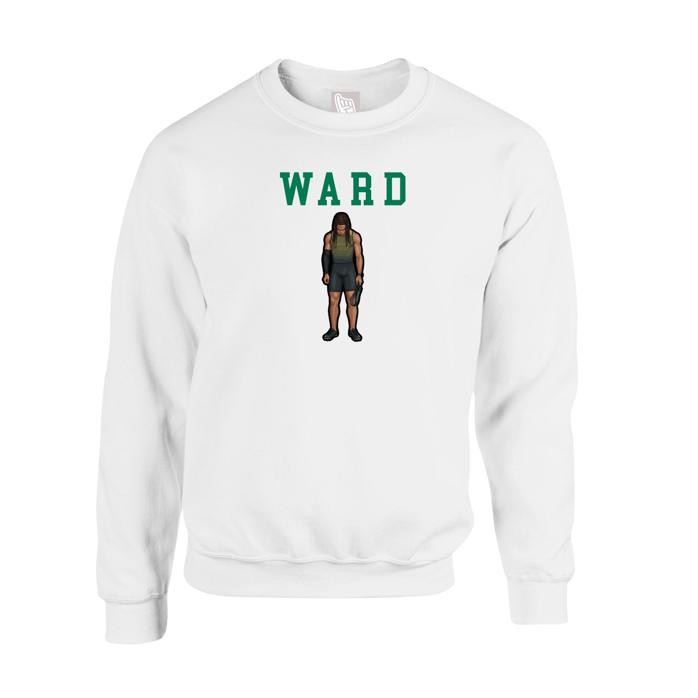 Fleece Crew — Shirsey in White