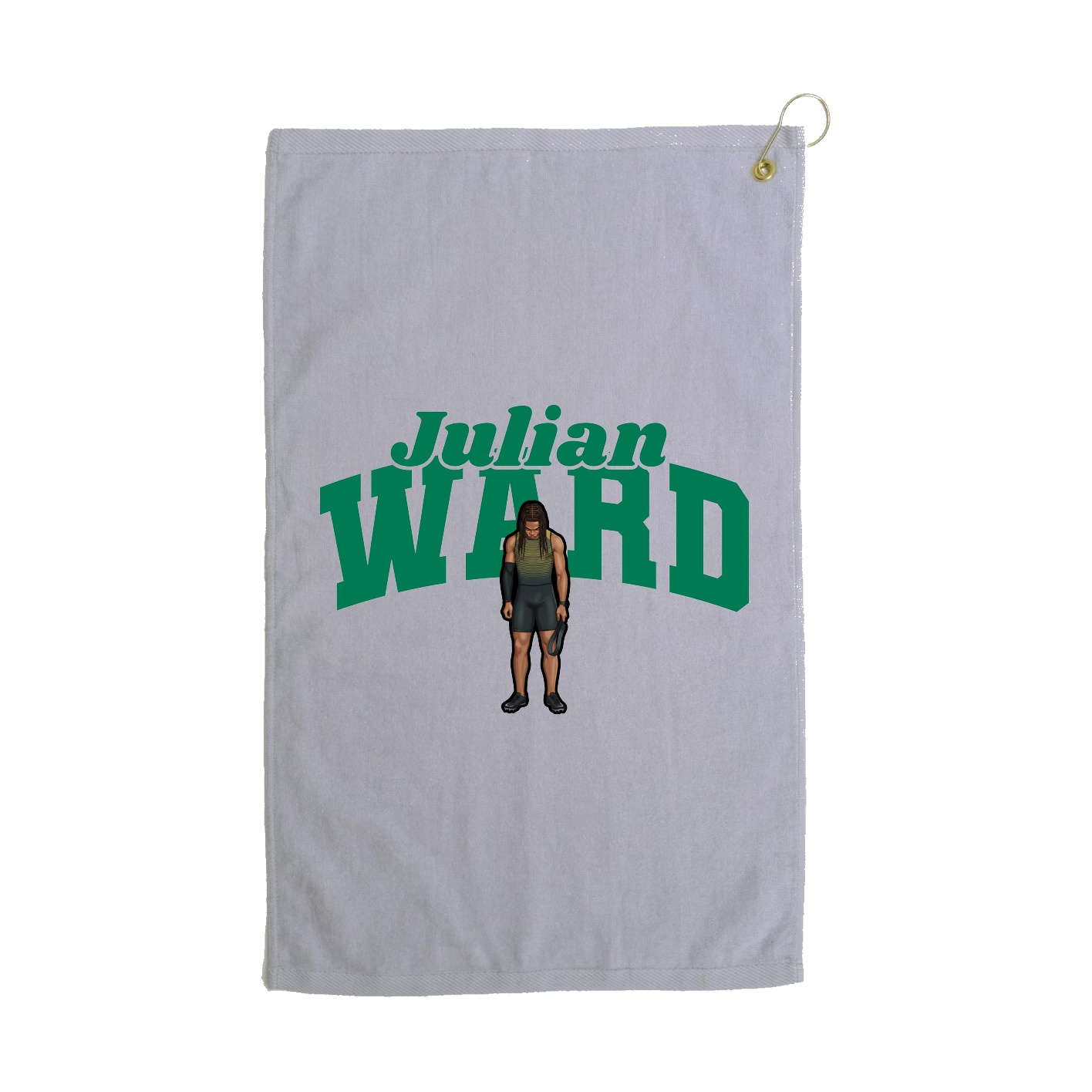Golf Towel — Signature Arch in Grey