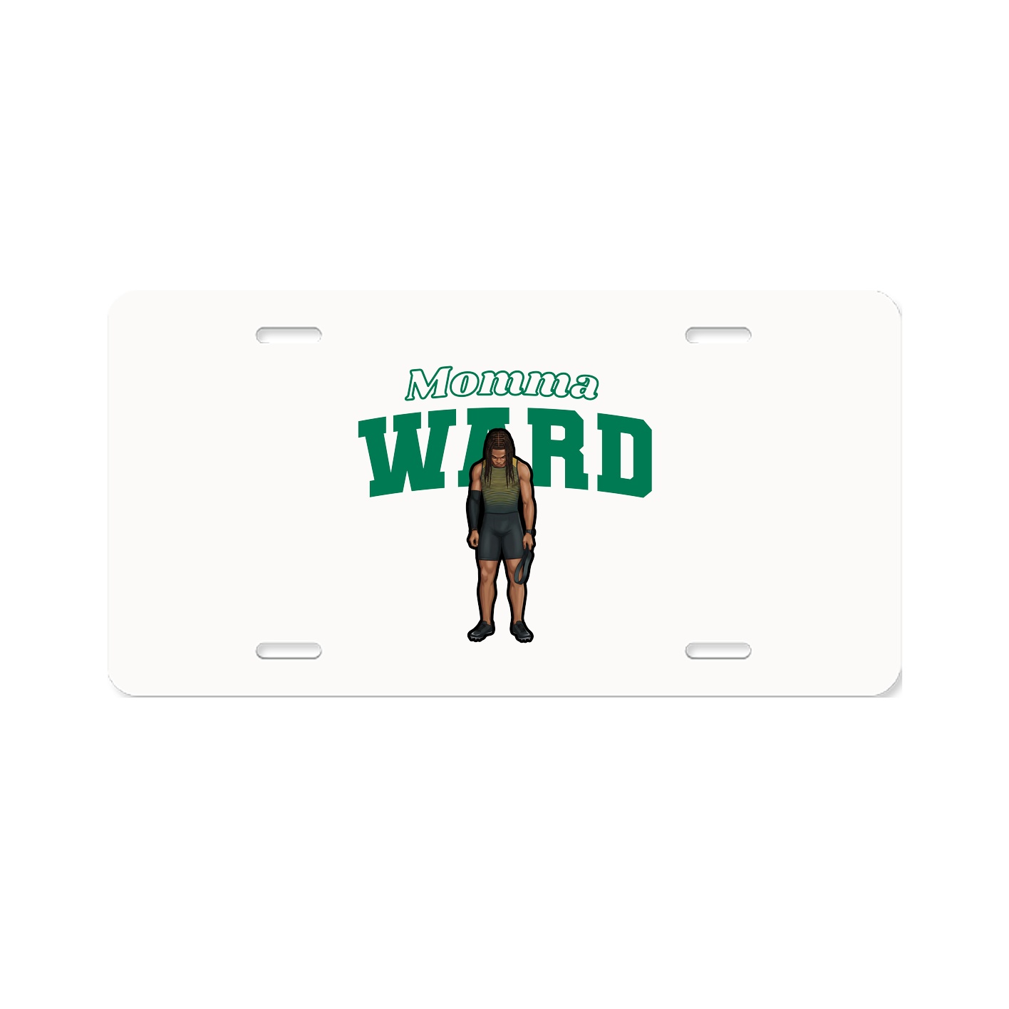 License Plate — Mothers Day Block in Classic