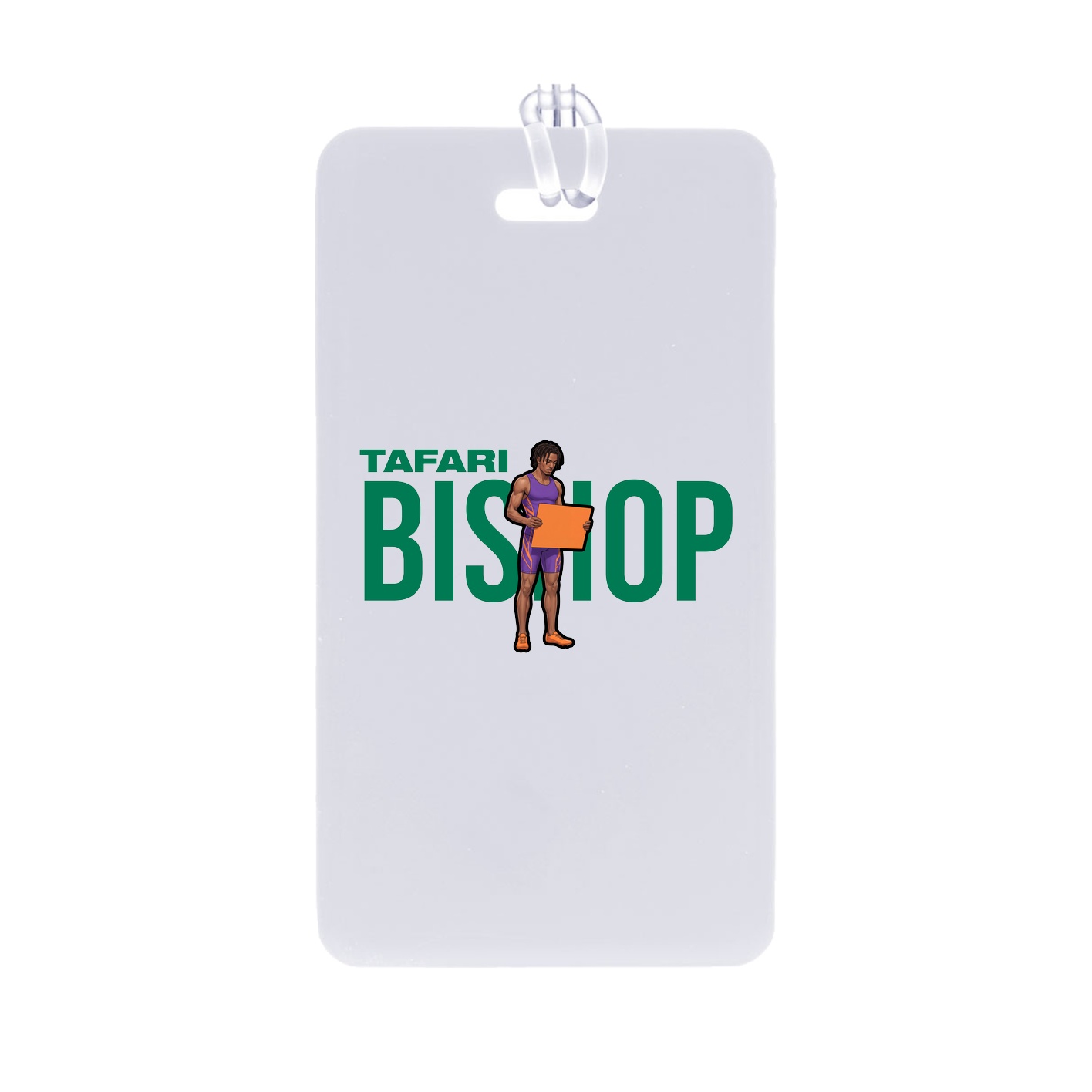 Bag Tag — Player Name in Classic