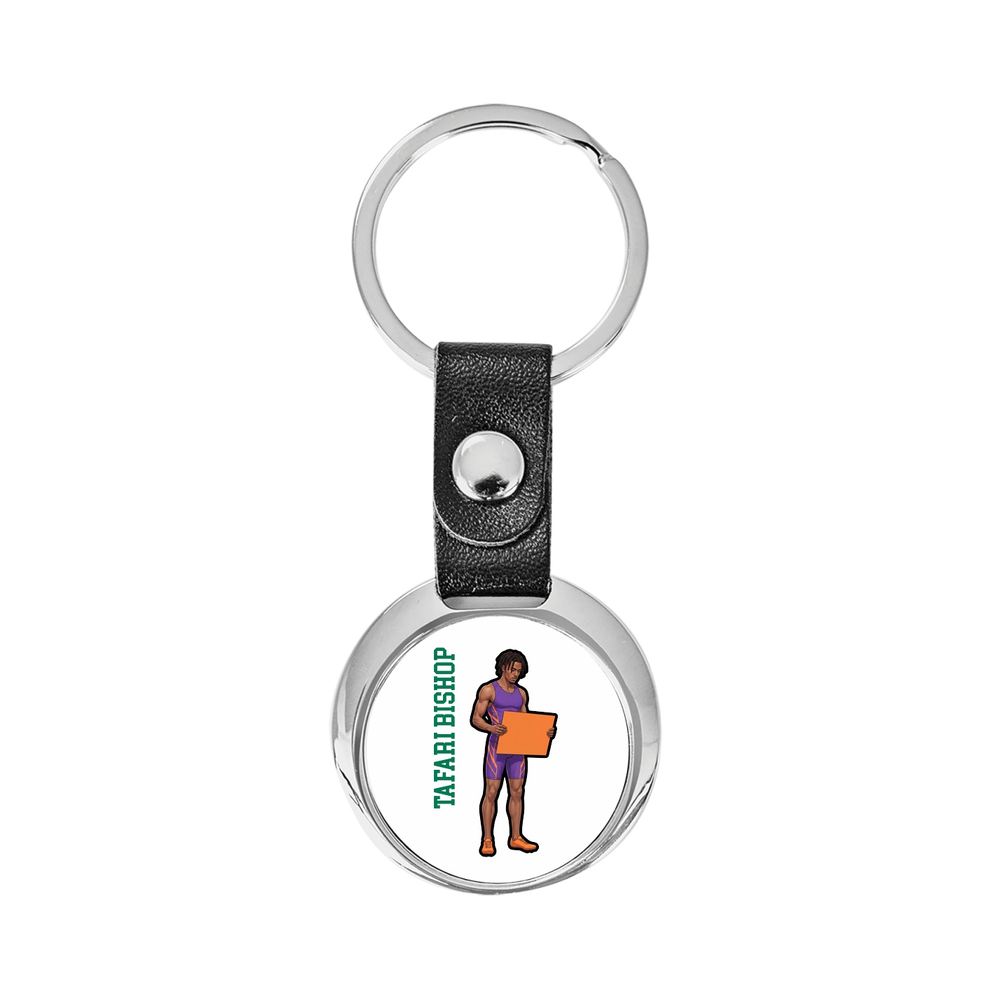 Key Chain — Name Vertical in Classic