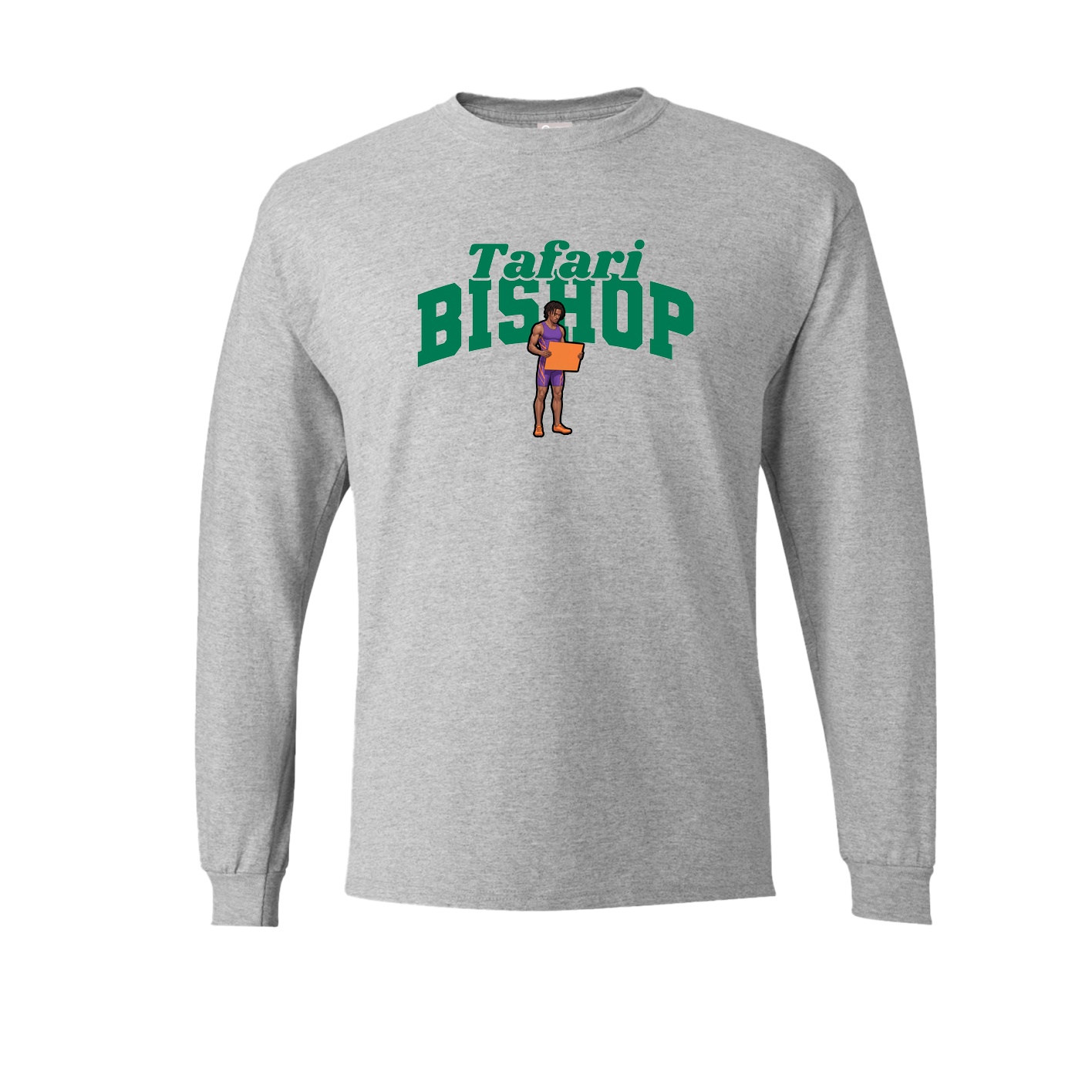 Long Sleeve Tee — Signature Arch in Grey