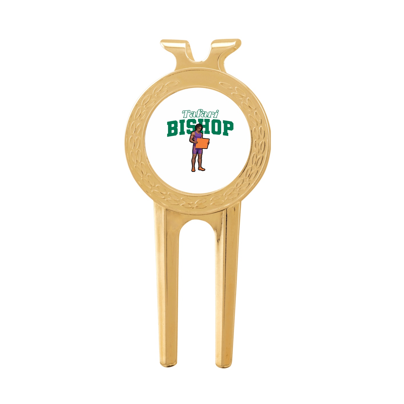 Divot Tool with Ball Marker — Name Arch in Classic