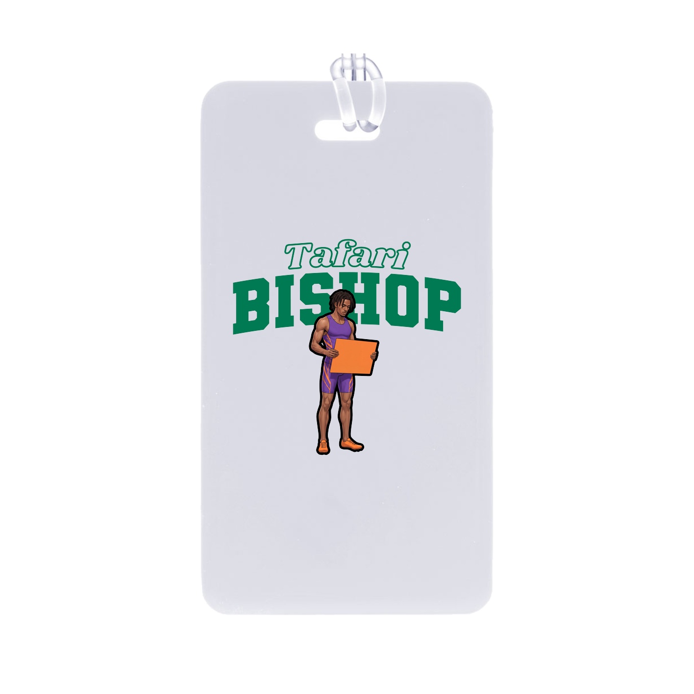 Bag Tag — Name Arch in Classic