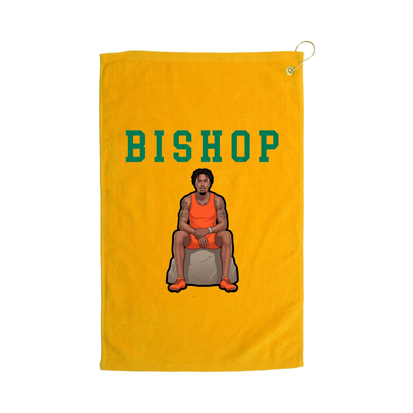 Golf Towel — Shirsey in Gold