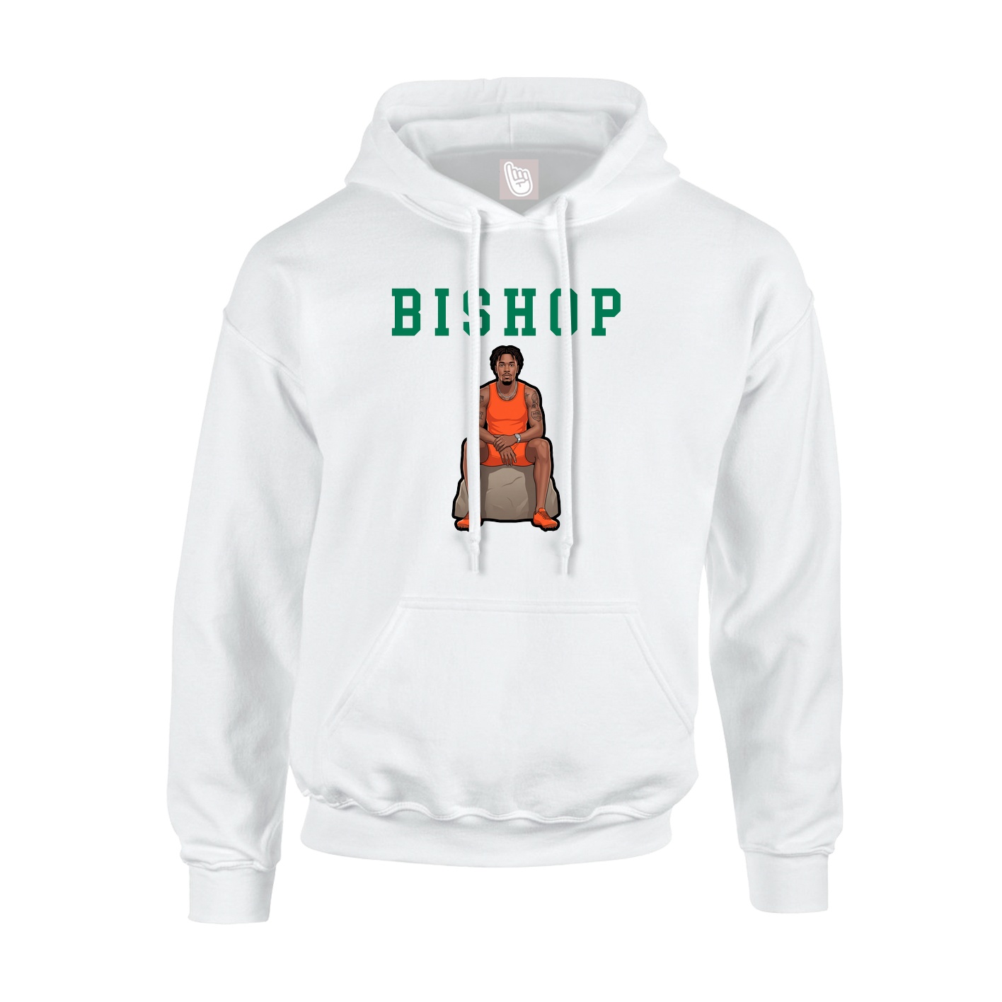 Youth Hoodie — Shirsey in White