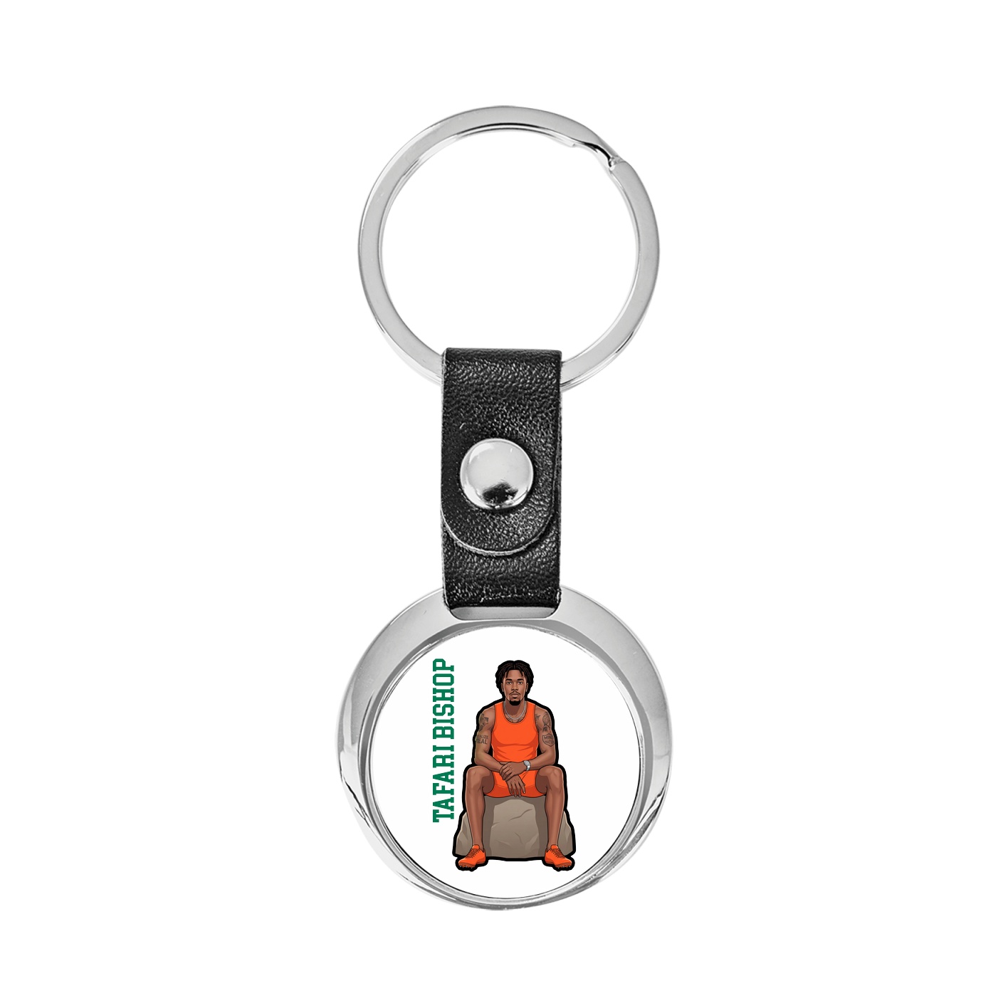Key Chain — Name Vertical in Classic