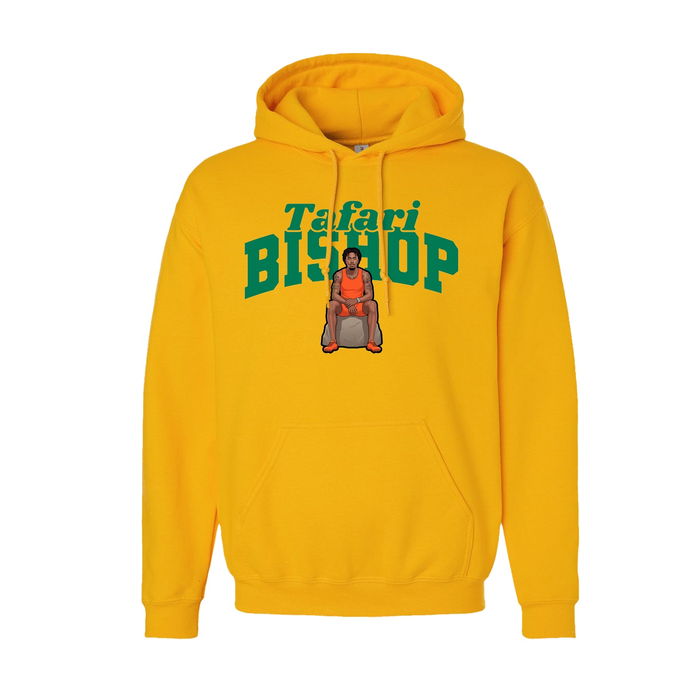 Youth Hoodie — Signature Arch in Gold