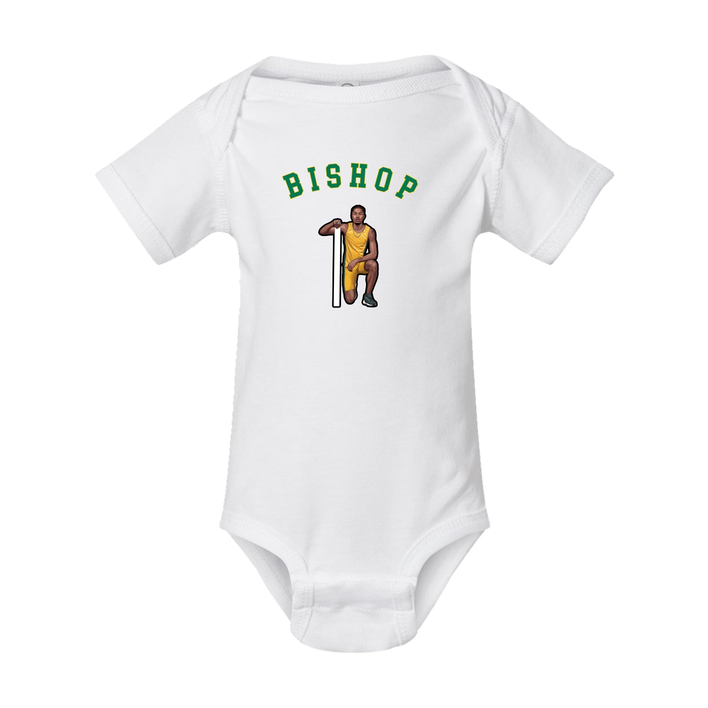 Baby Onesie — Shirsey Arch in White