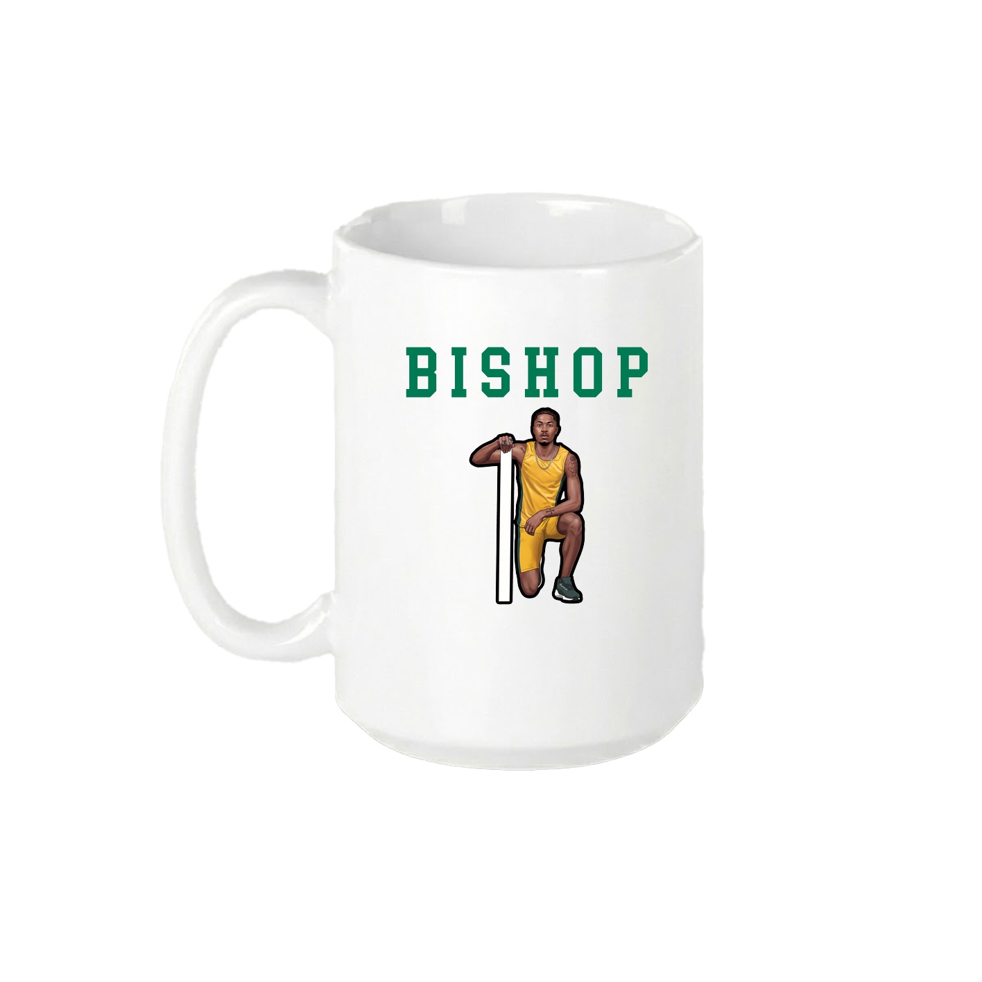 15oz Coffee Mug — Shirsey in White