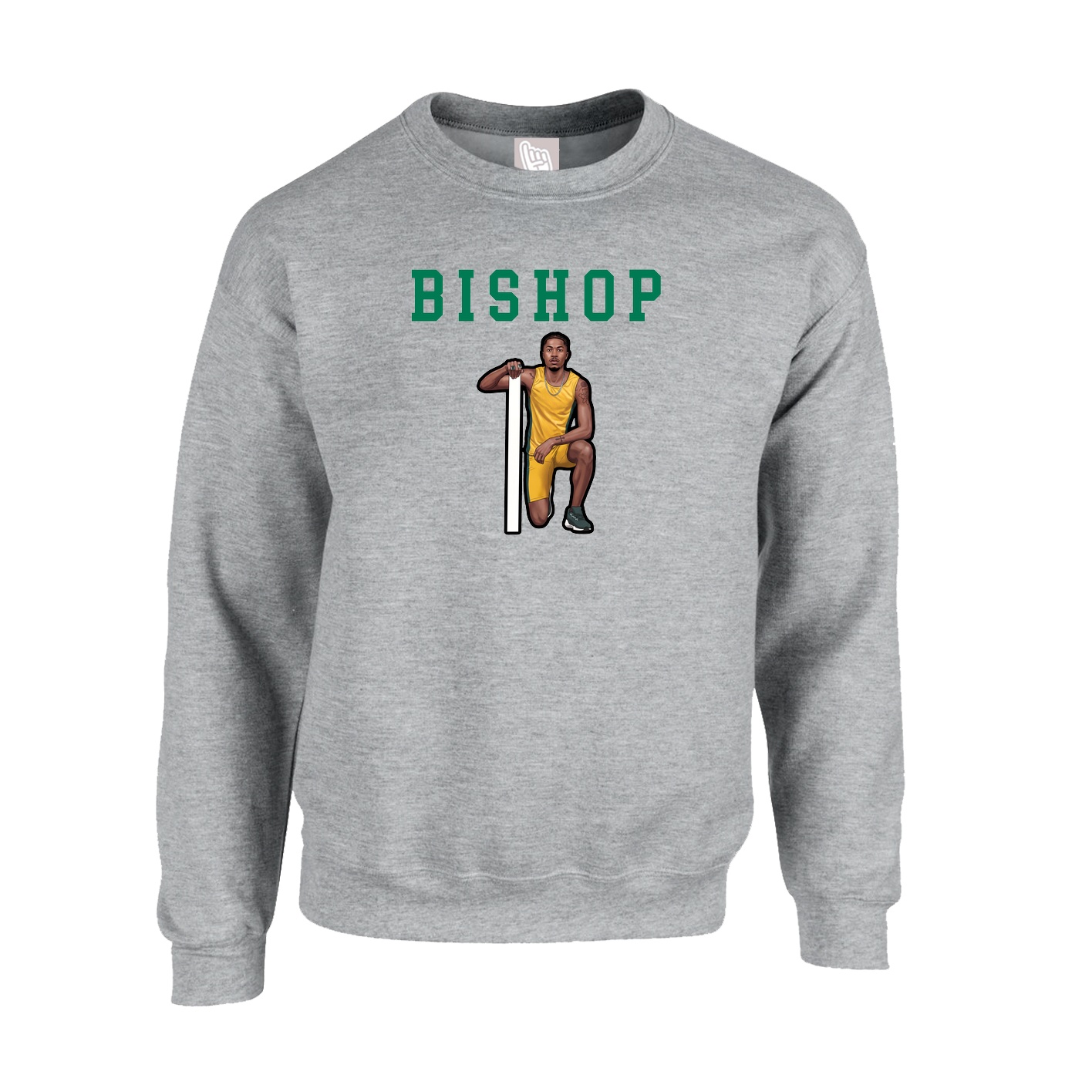 Fleece Crew — Shirsey in Grey