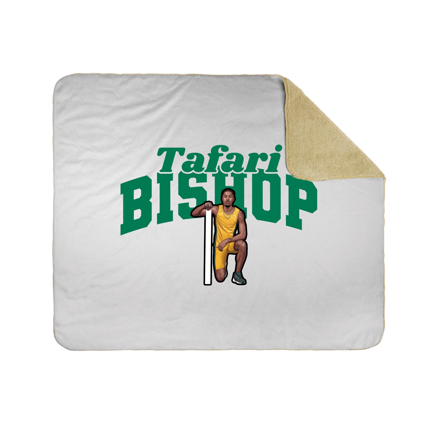 Throw Blanket — Signature Arch in White