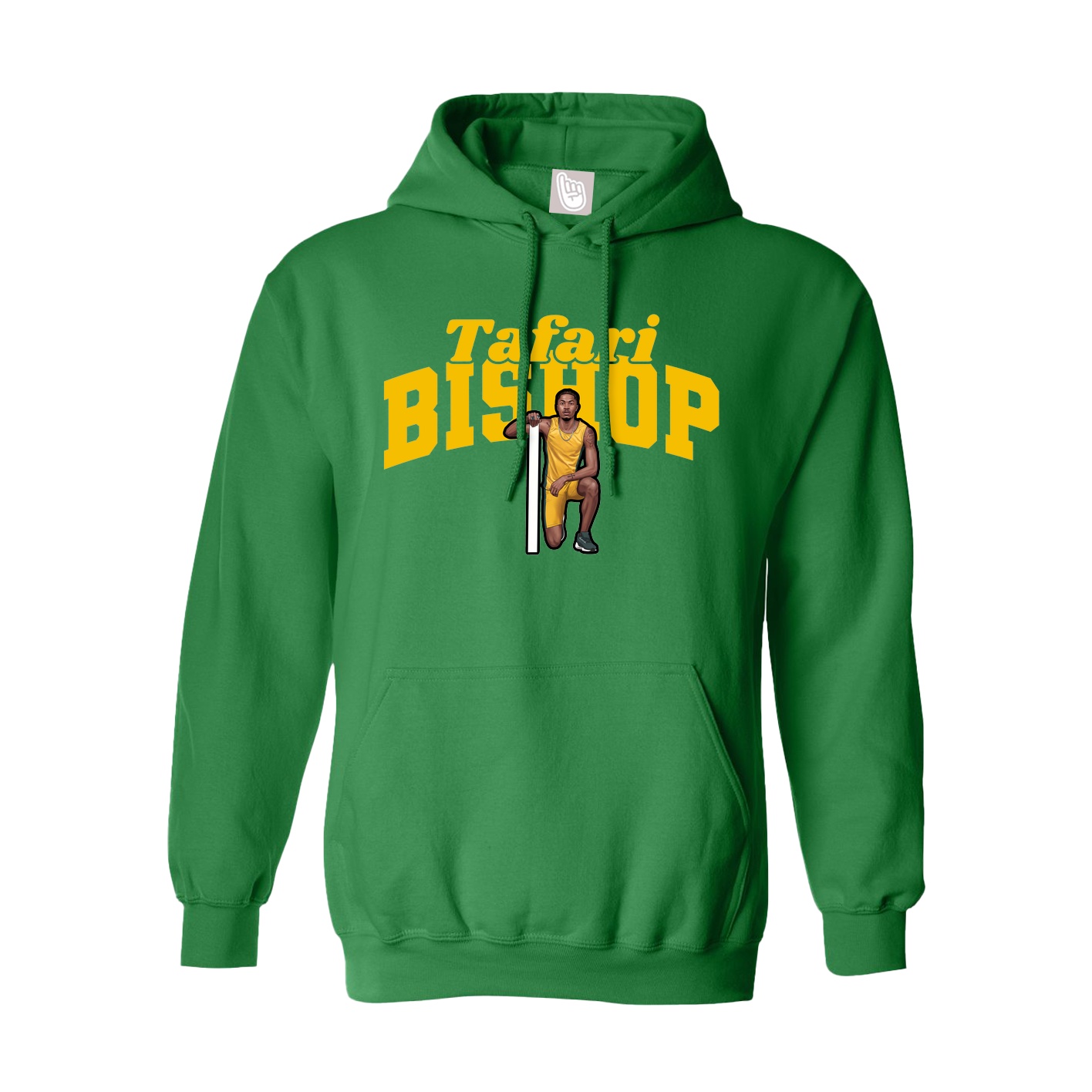 Hoodie — Signature Arch in Green