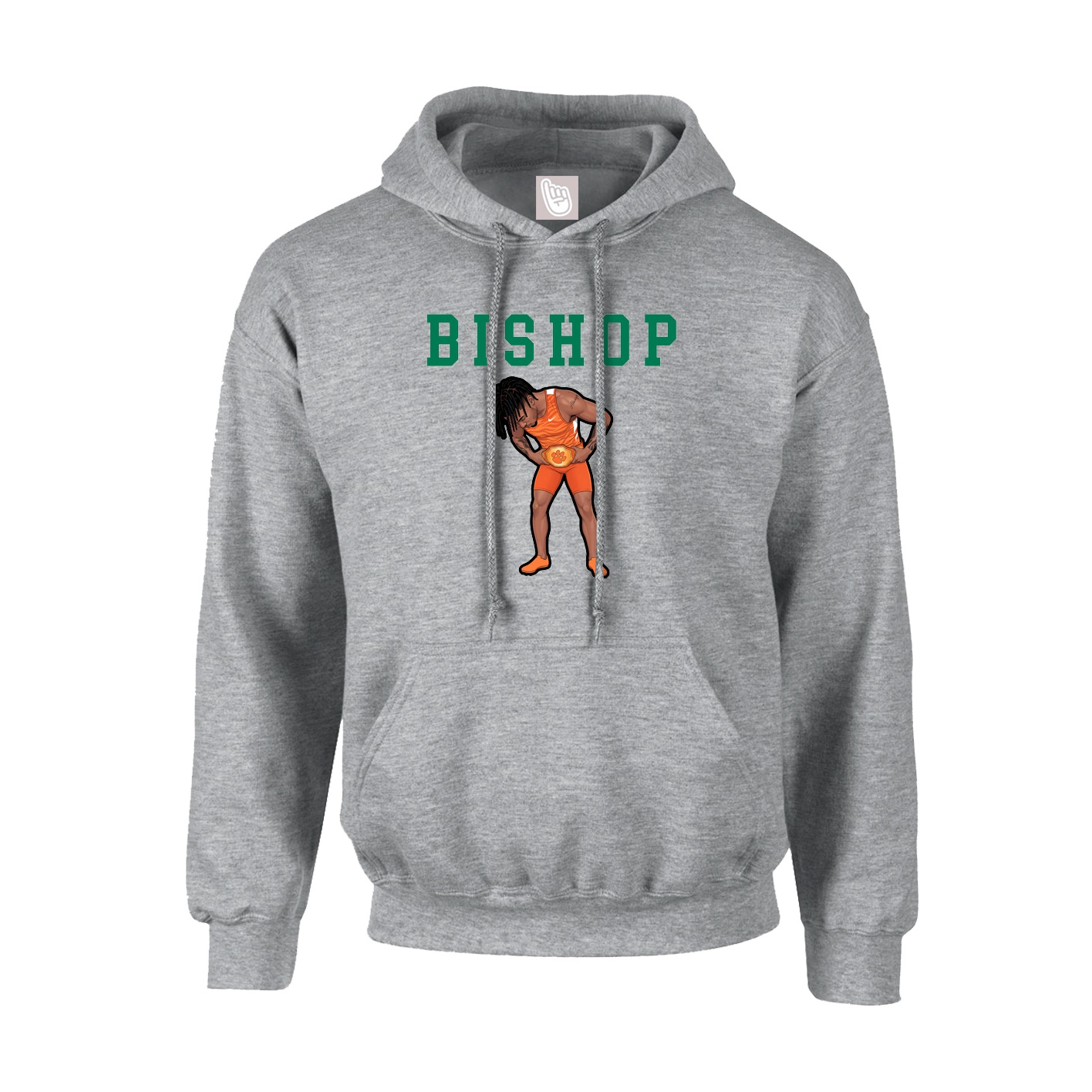 Hoodie — Shirsey in Grey