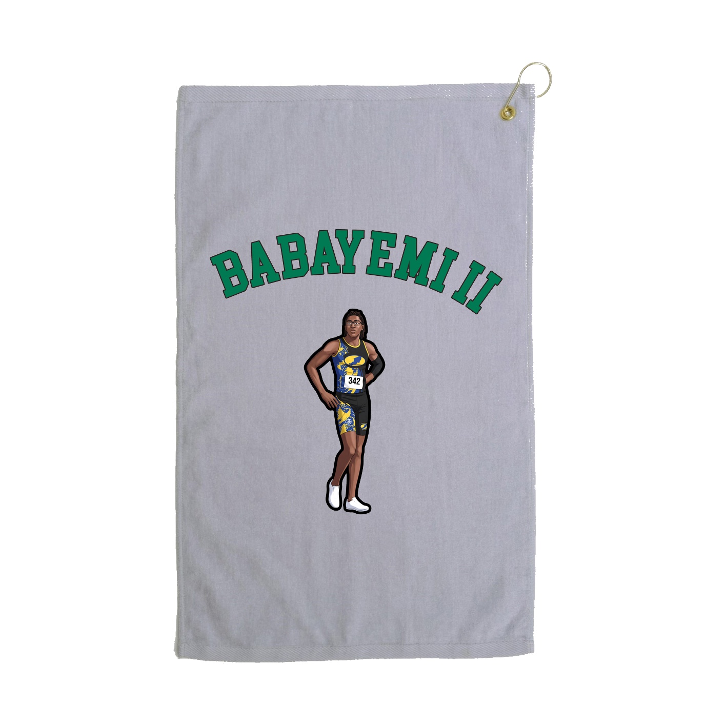 Golf Towel — Shirsey Arch in Grey