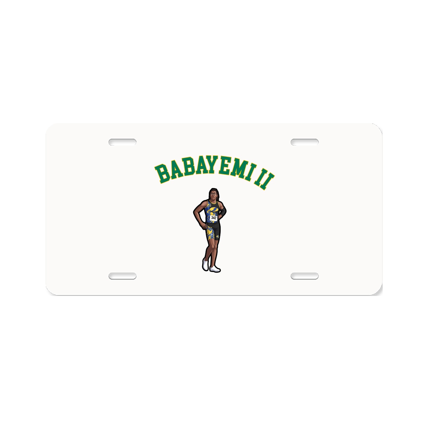 License Plate — Shirsey Arch in Classic