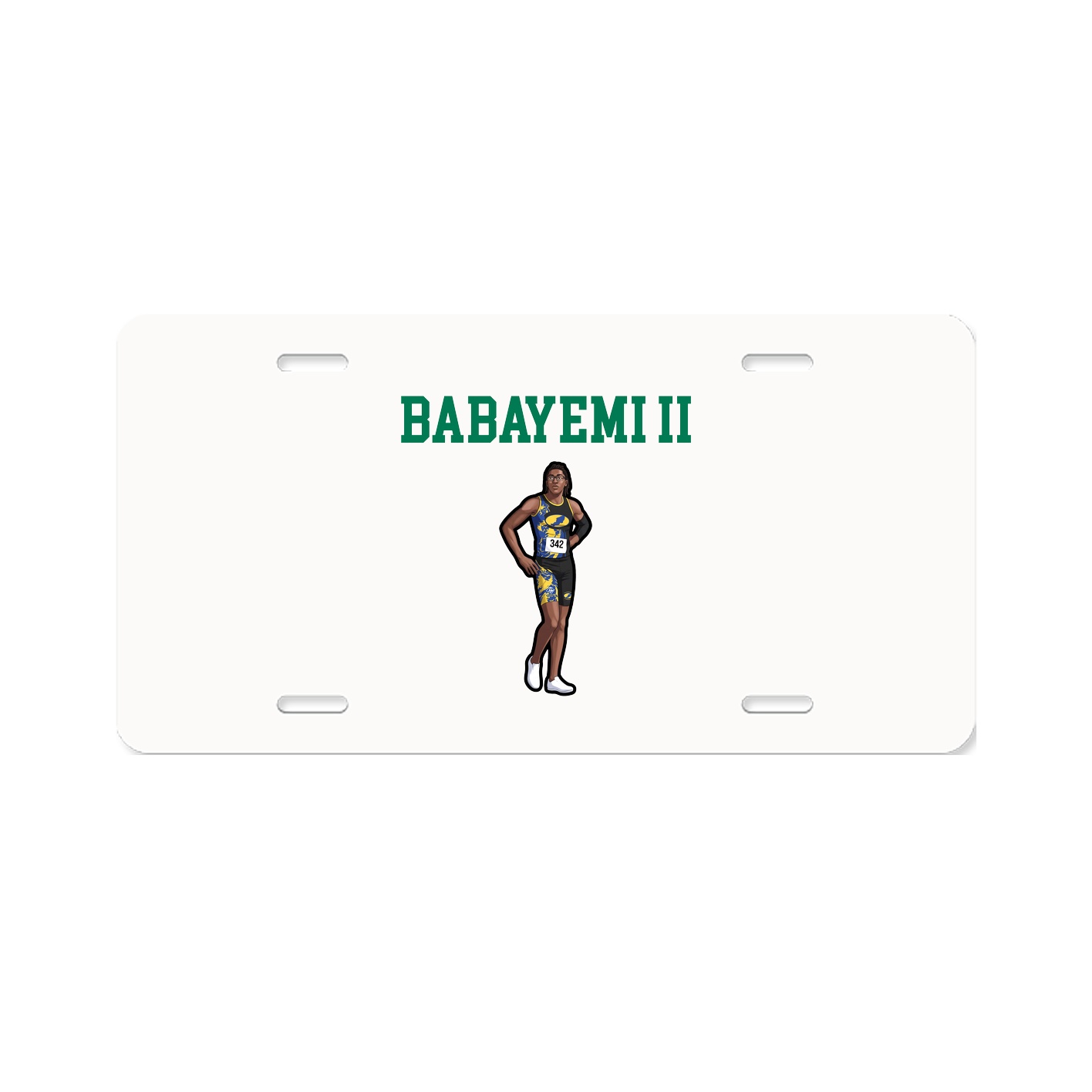 License Plate — Shirsey in Classic