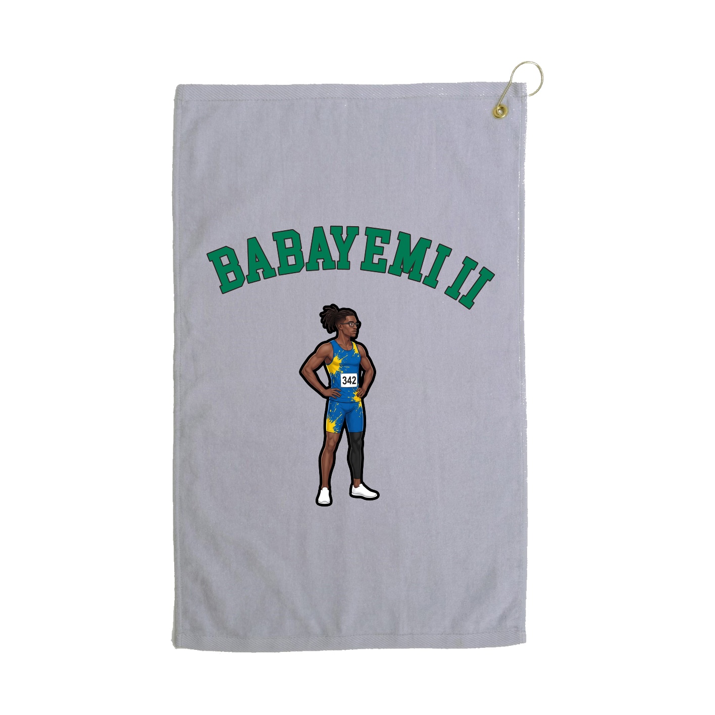 Golf Towel — Shirsey Arch in Grey