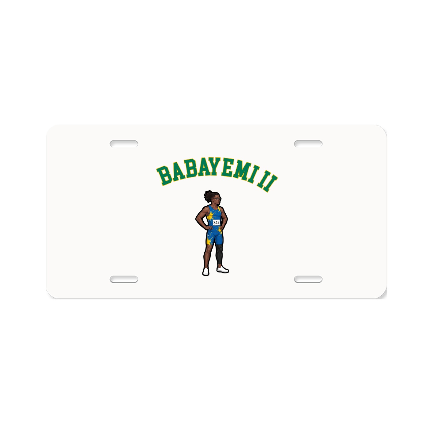 License Plate — Shirsey Arch in Classic
