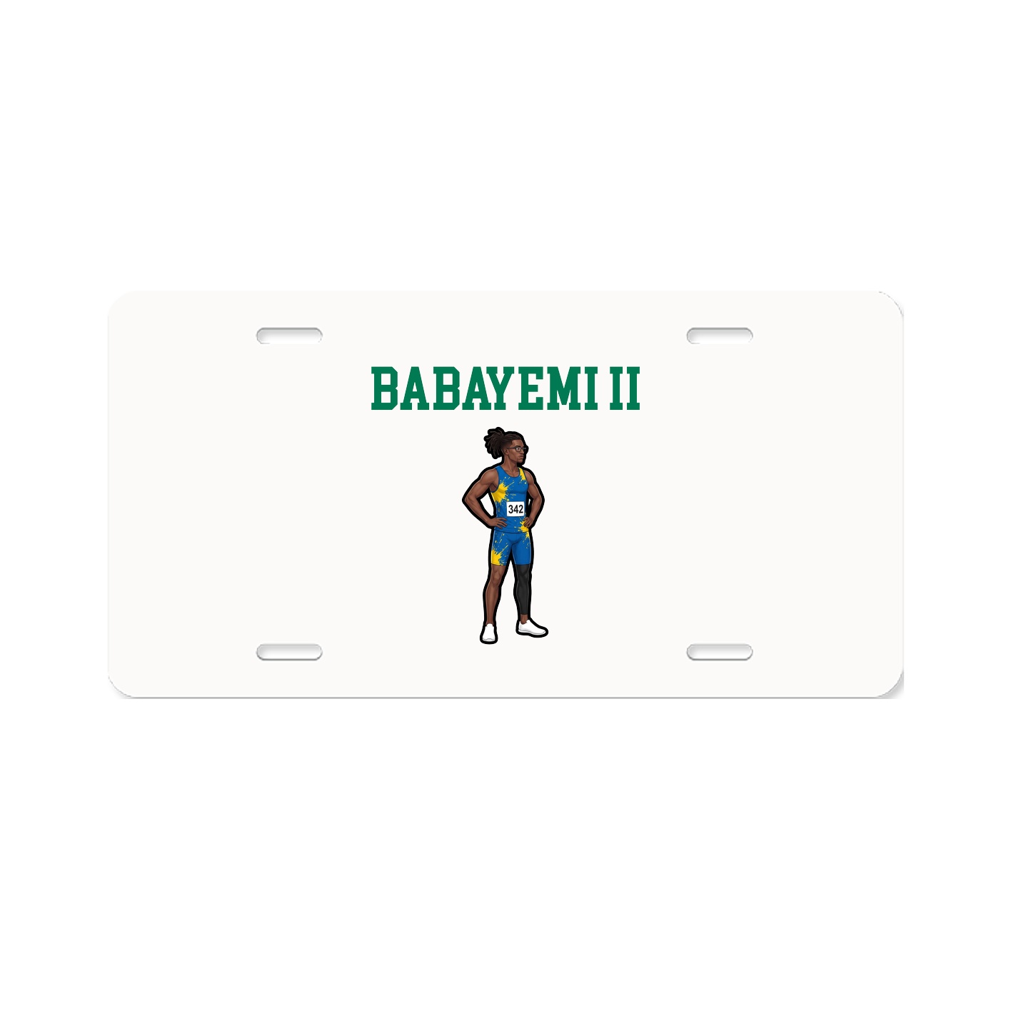 License Plate — Shirsey in Classic
