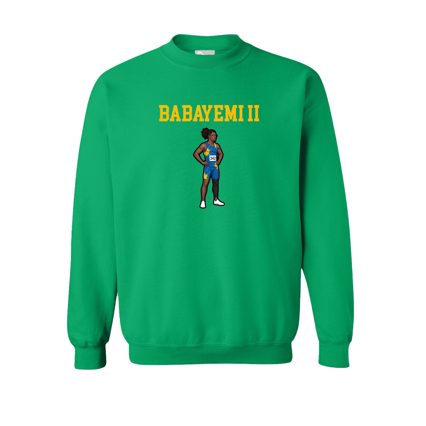 Fleece Crew — Shirsey in Green