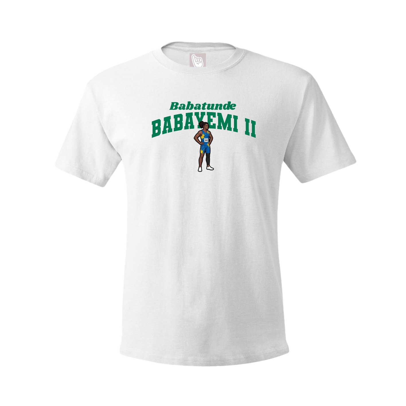 Youth Tee — Signature Arch in White