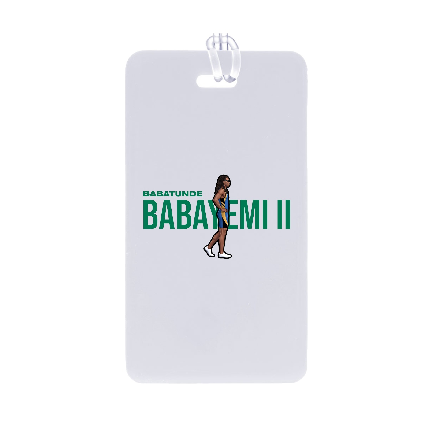 Bag Tag — Player Name in Classic
