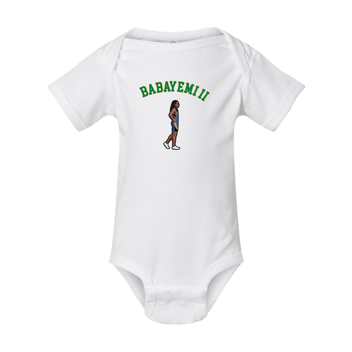 Baby Onesie — Shirsey Arch in White