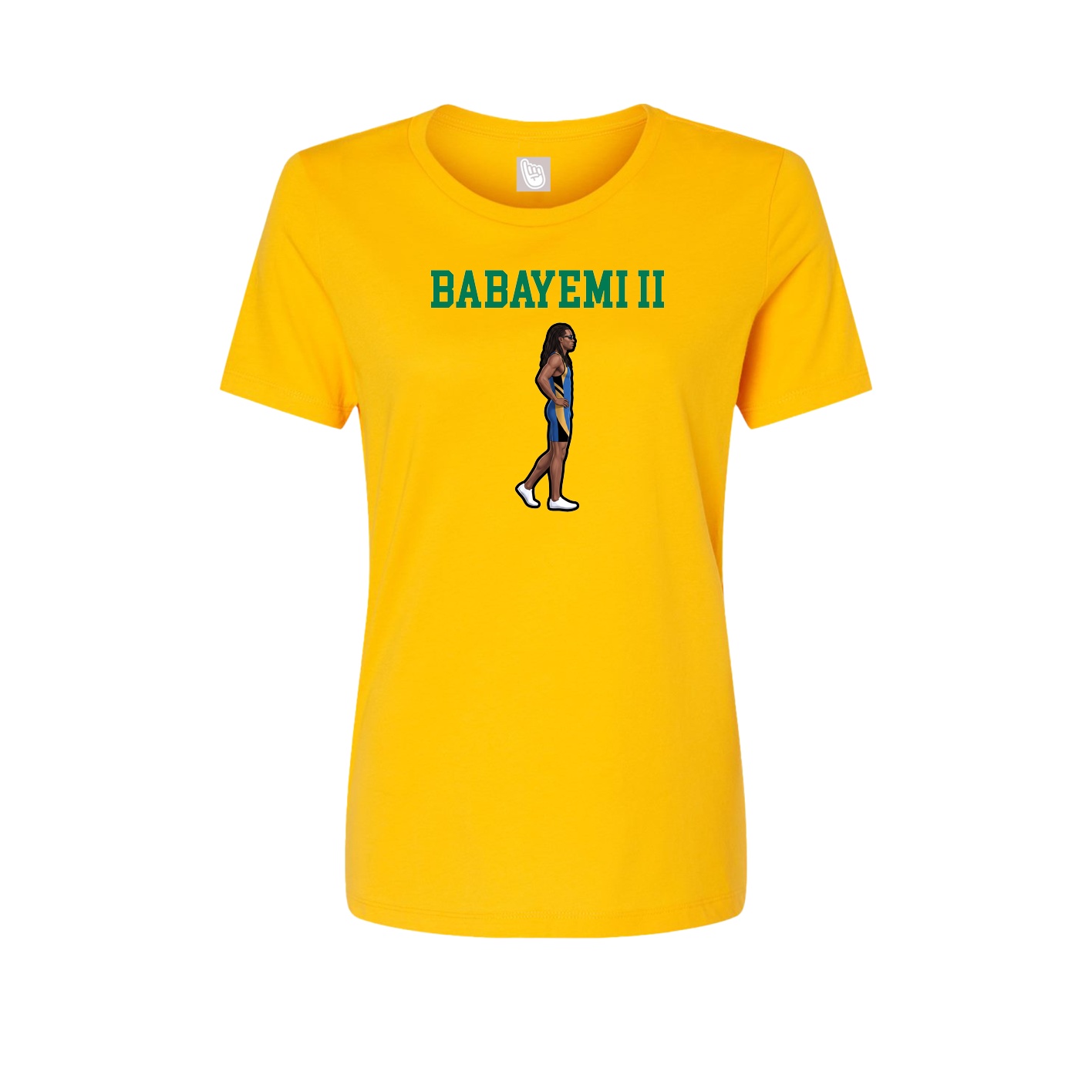 Fitted Women's Tee — Shirsey in Gold