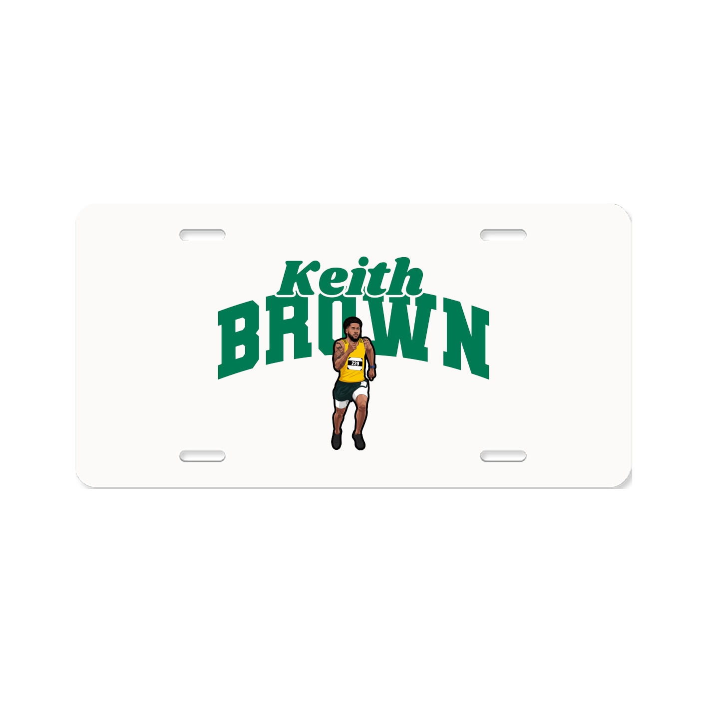 License Plate — Signature Arch in Classic
