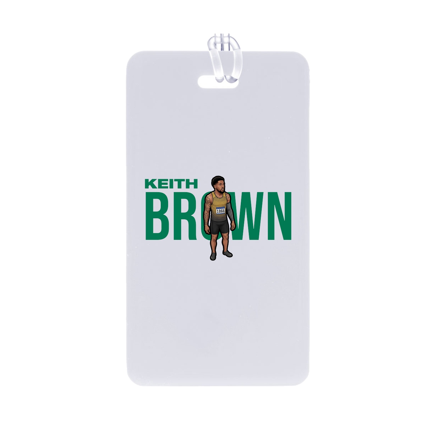 Bag Tag — Player Name in Classic