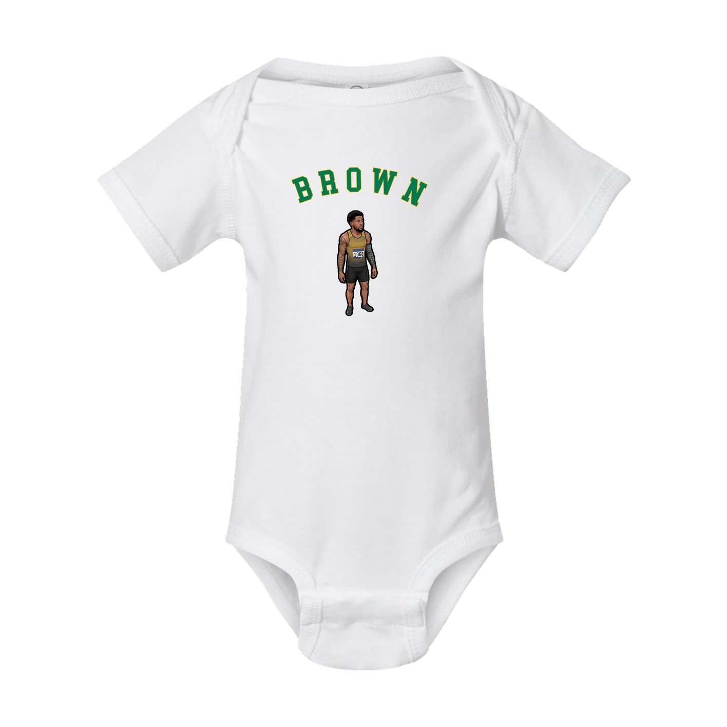 Baby Onesie — Shirsey Arch in White