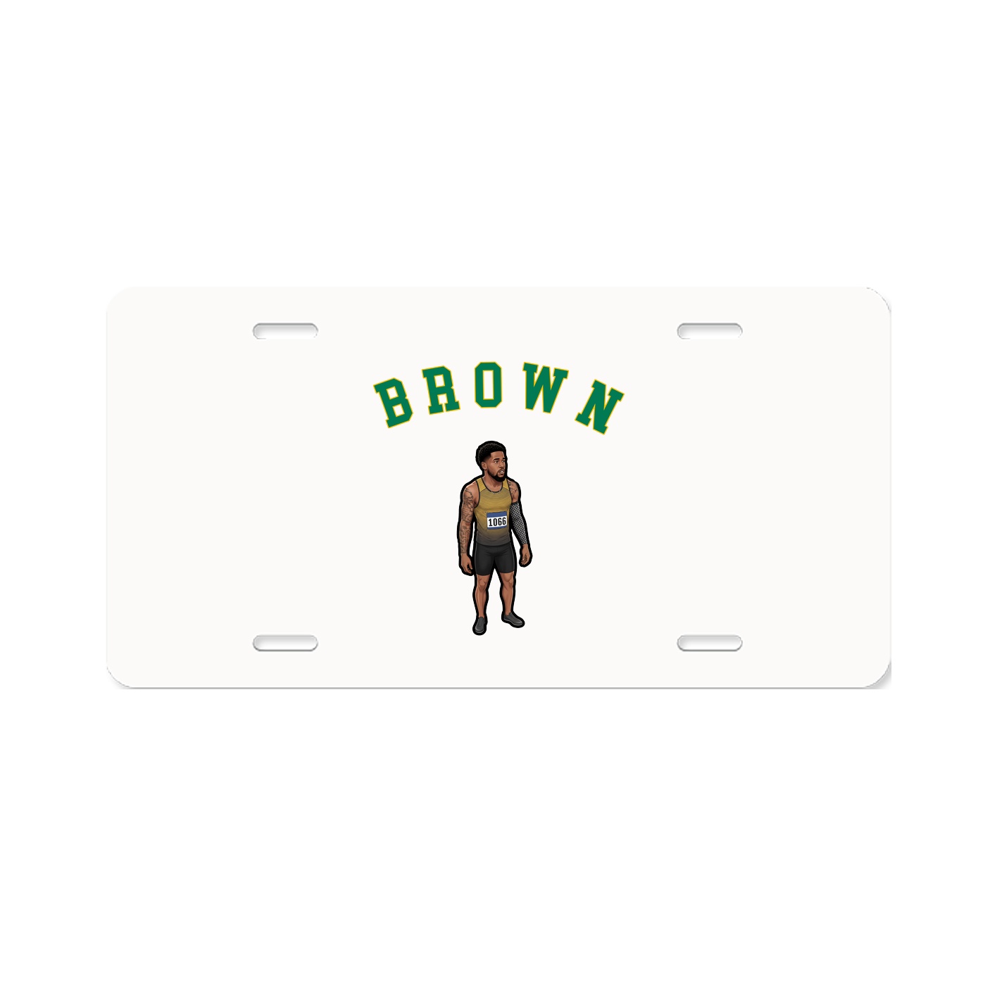 License Plate — Shirsey Arch in Classic