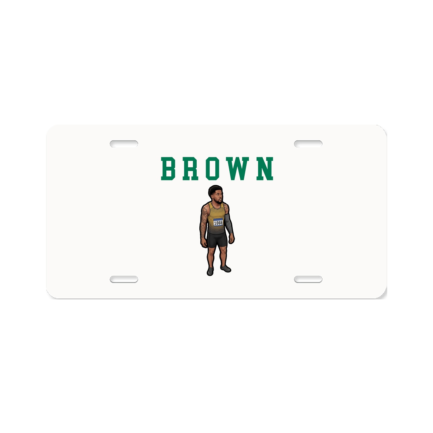 License Plate — Shirsey in Classic