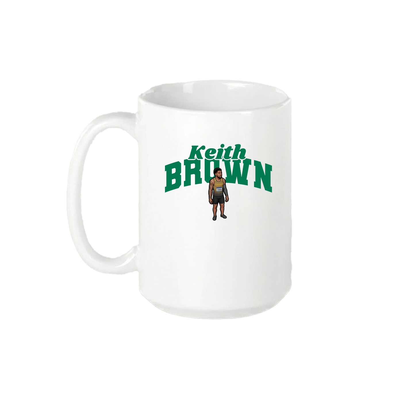 15oz Coffee Mug — Signature Arch in White