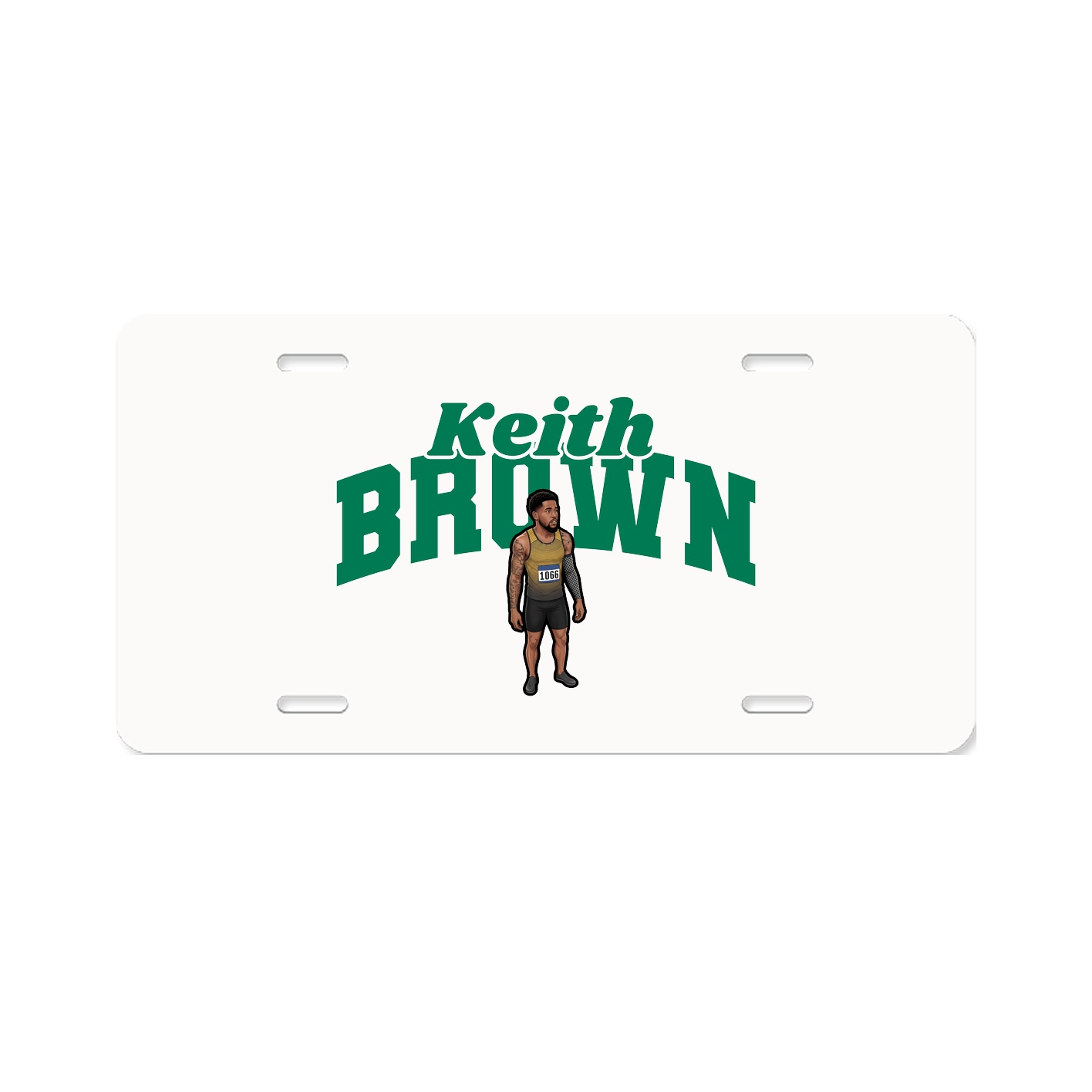 License Plate — Signature Arch in Classic