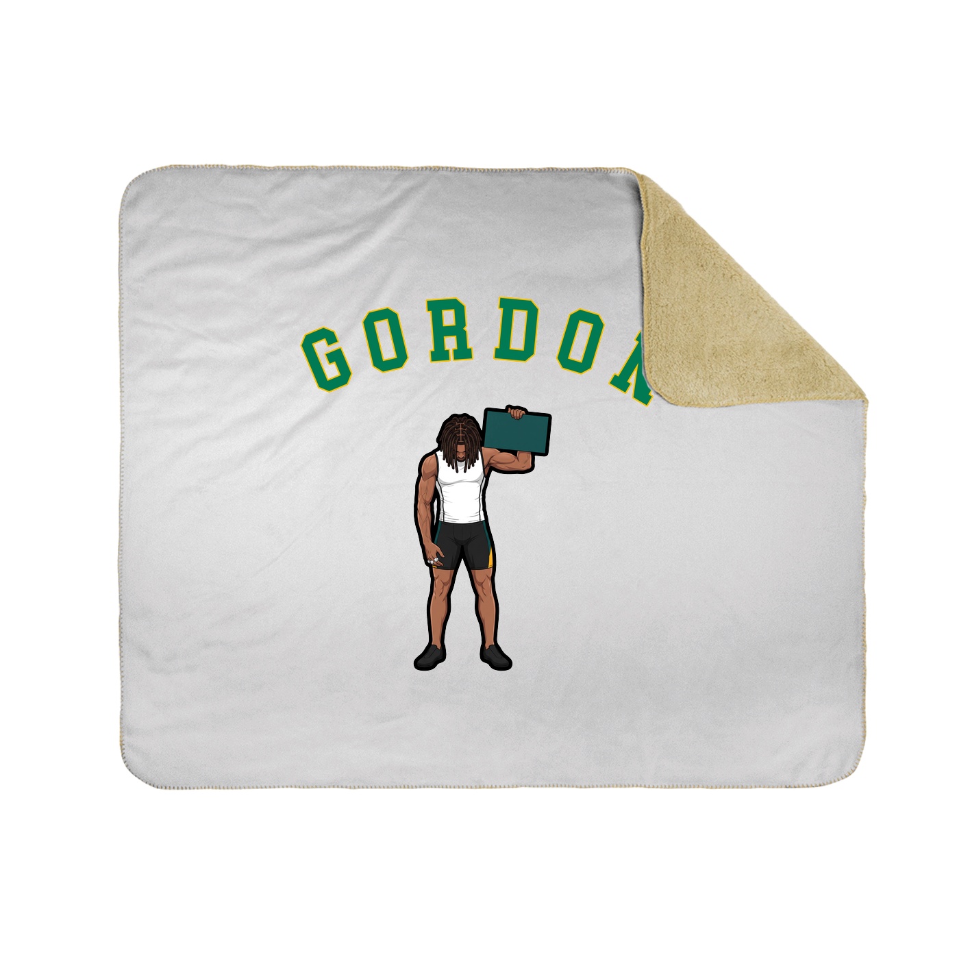 Throw Blanket — Shirsey Arch in White