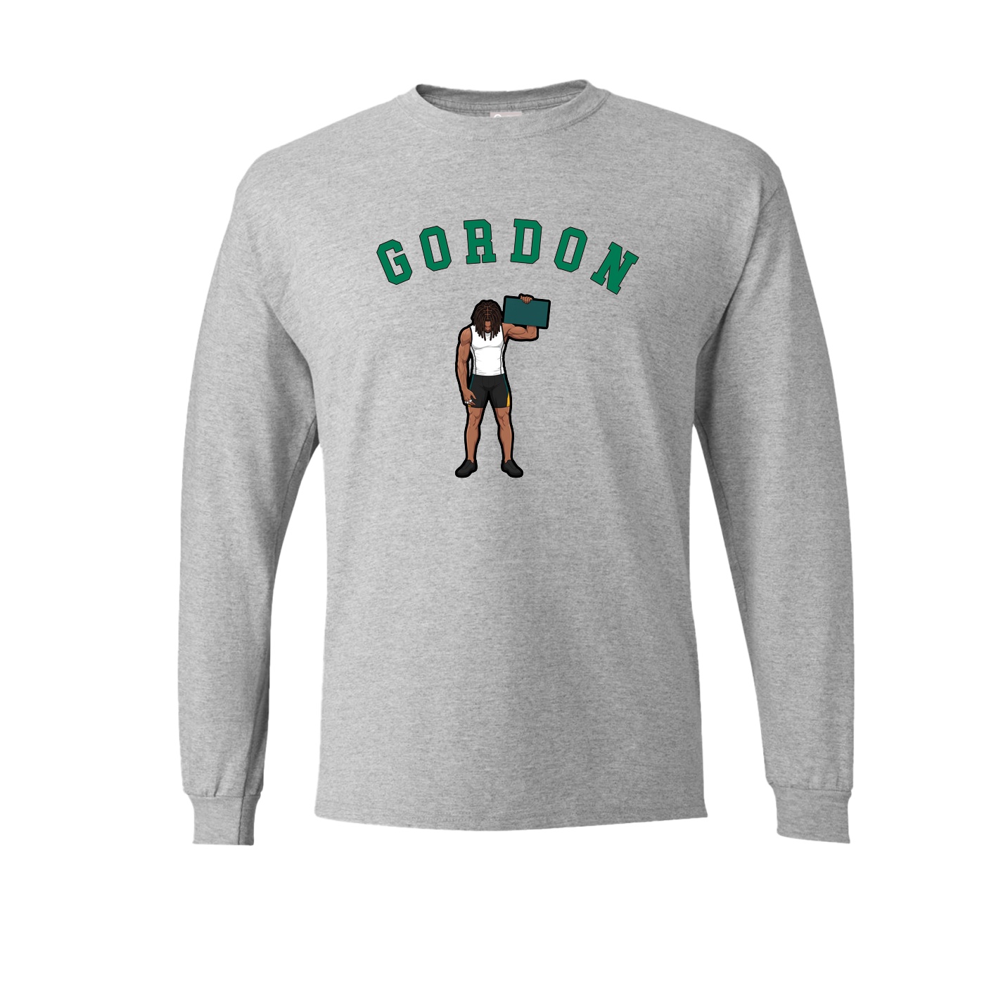 Long Sleeve Tee — Shirsey Arch in Grey