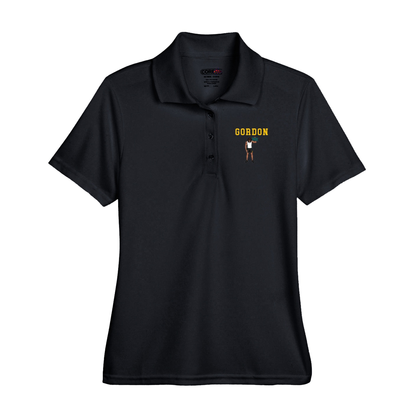 Performance Polo — Shirsey in Black