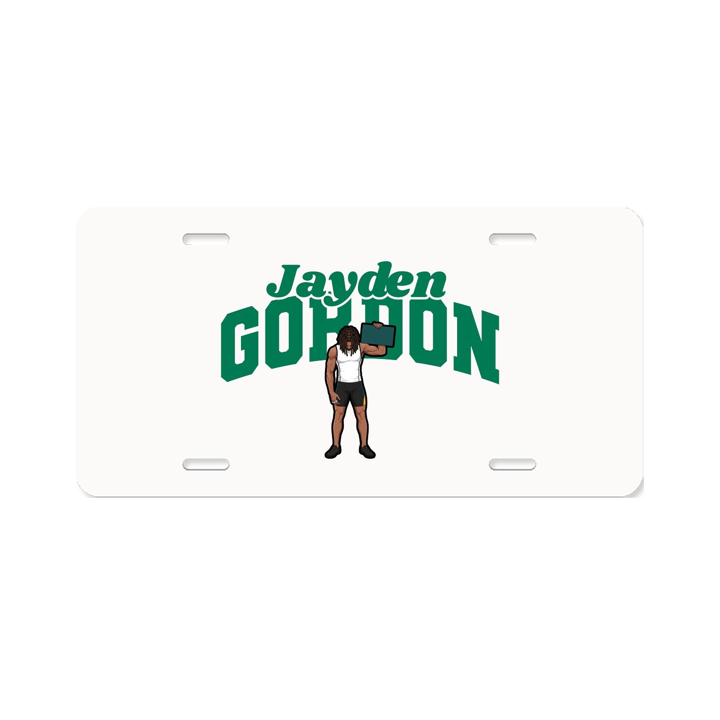 License Plate — Signature Arch in Classic
