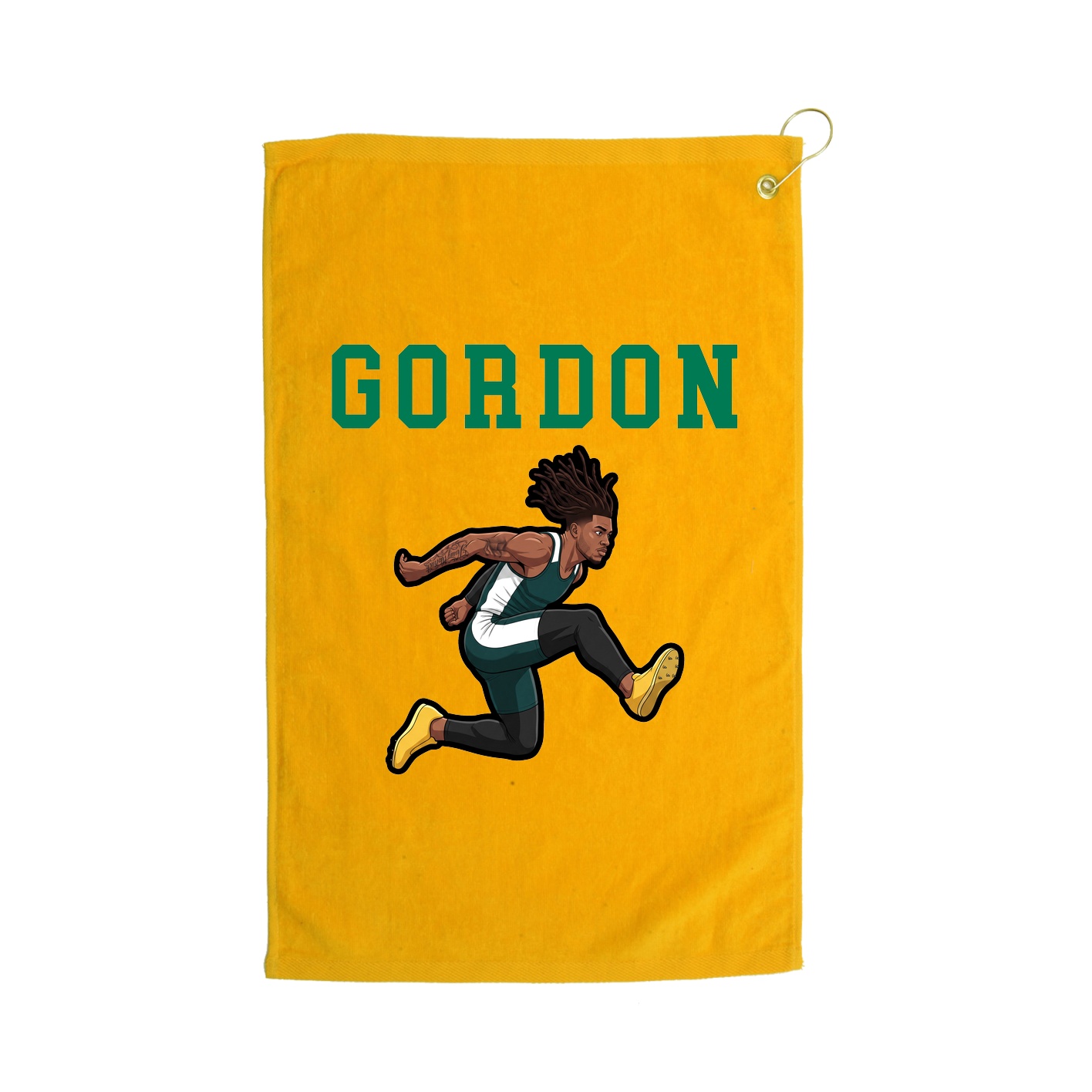 Golf Towel — Shirsey in Gold