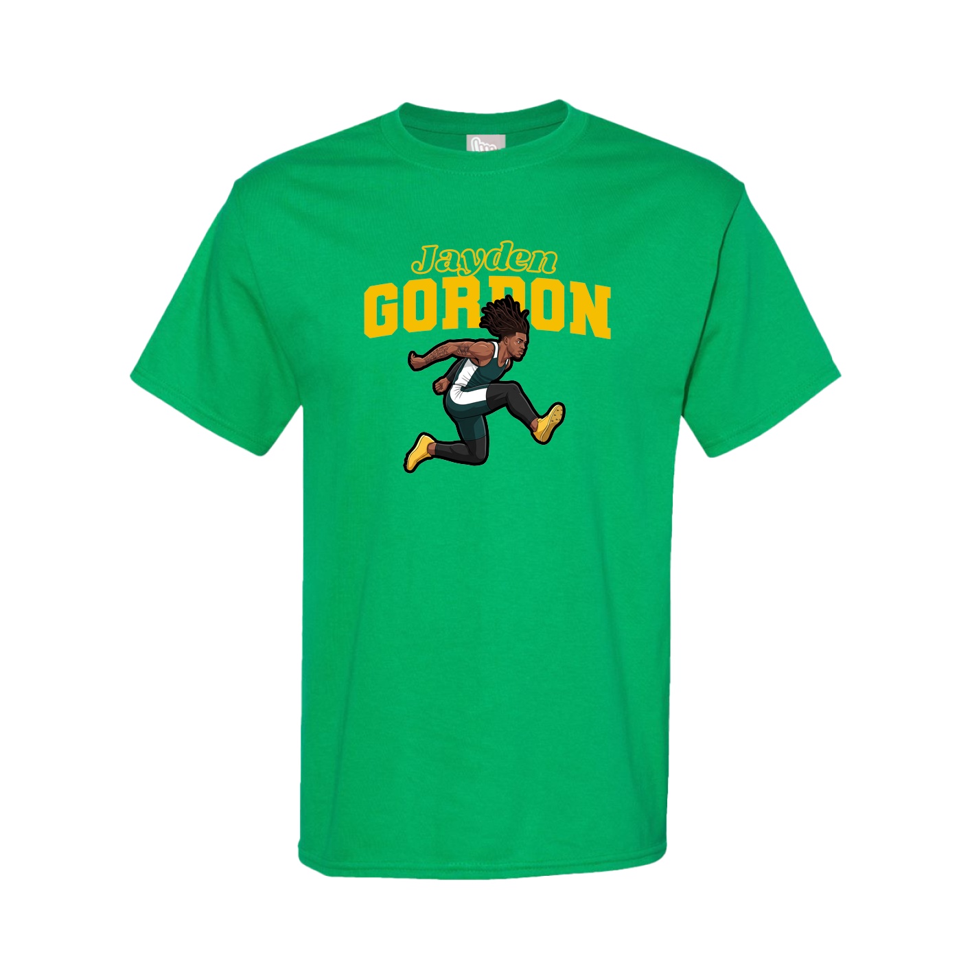 Tee — Name Arch in Green