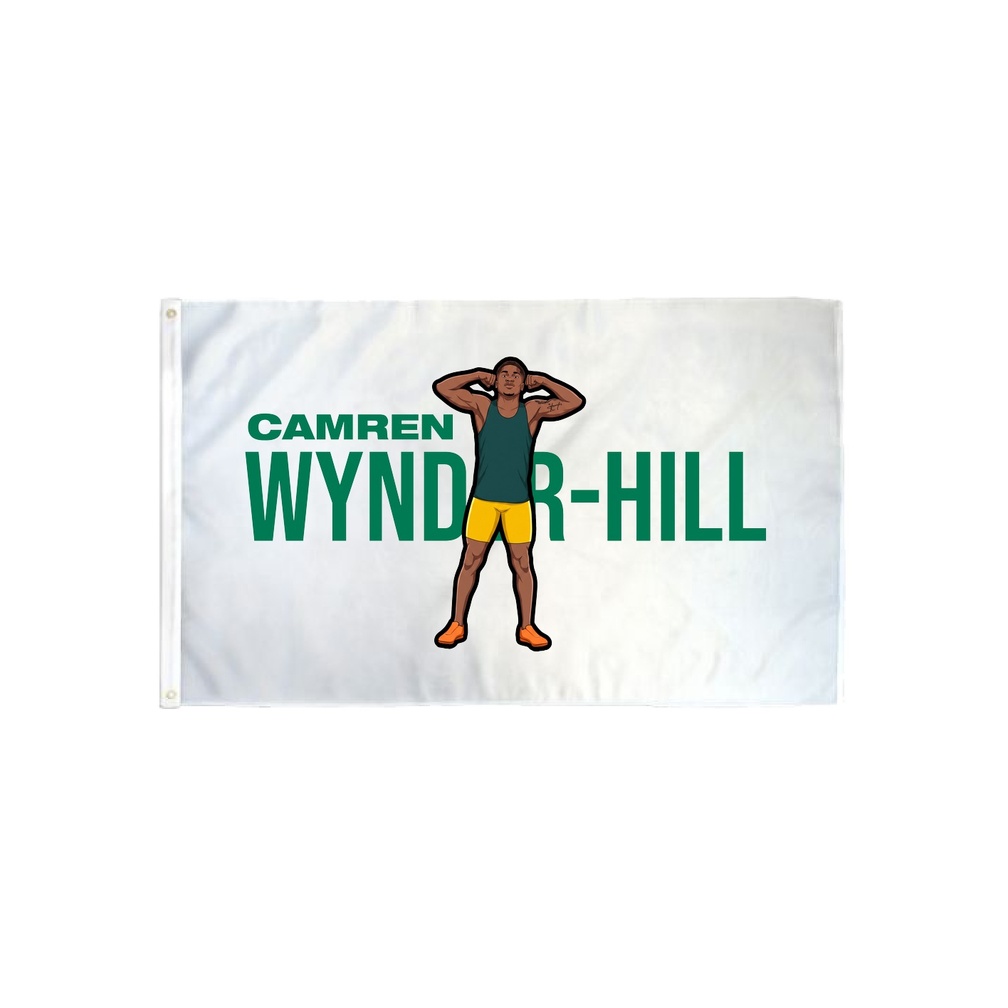 3x5 Flag — Player Name in Classic