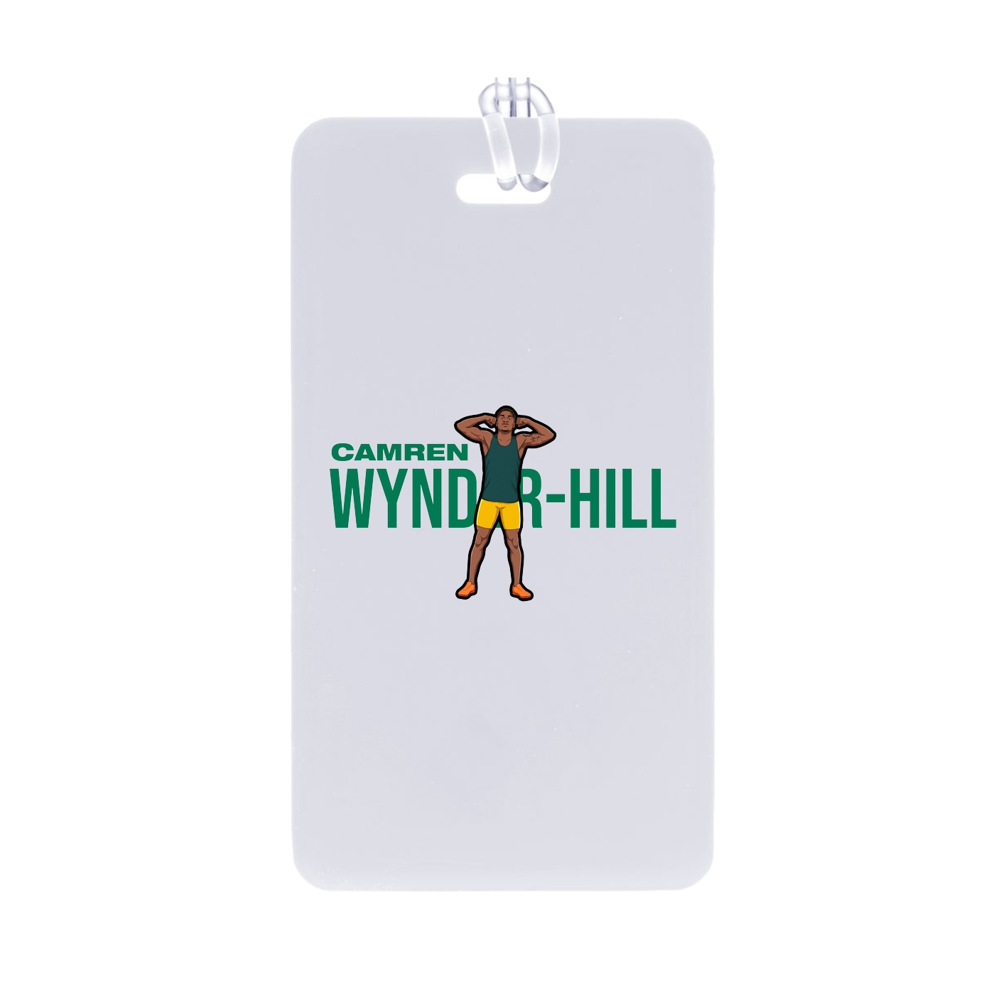 Bag Tag — Player Name in Classic
