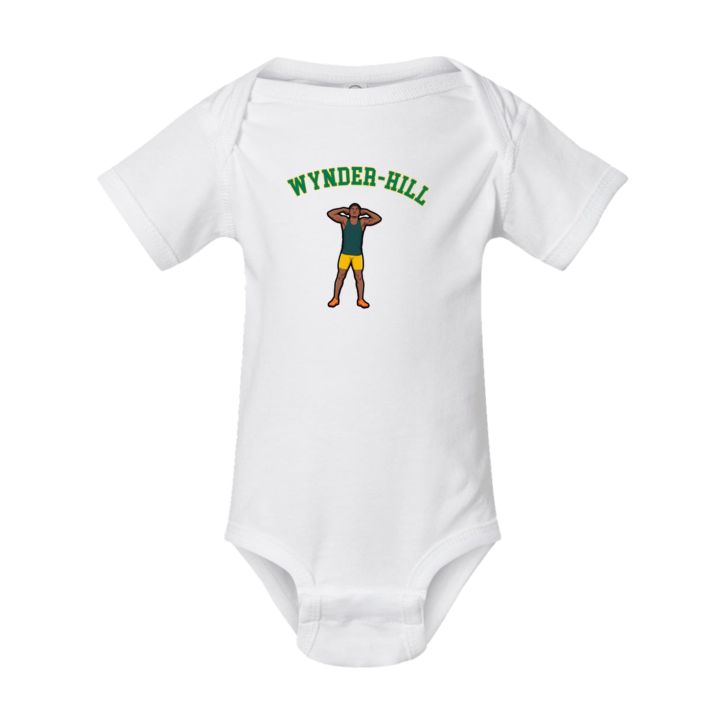 Baby Onesie — Shirsey Arch in White