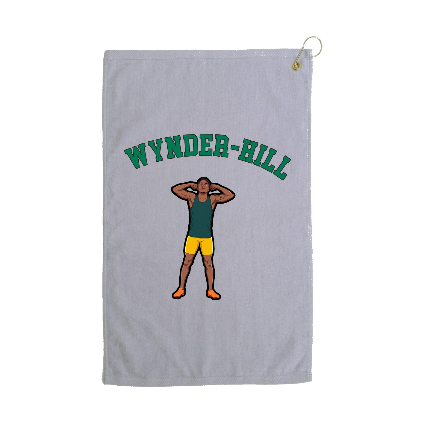 Golf Towel — Shirsey Arch in Grey