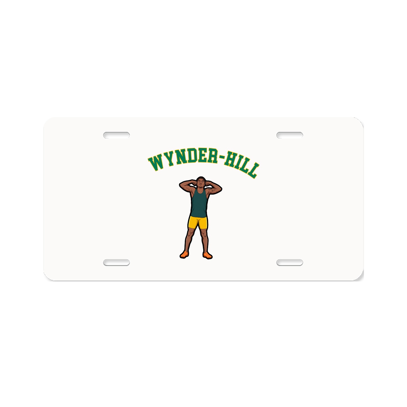 License Plate — Shirsey Arch in Classic