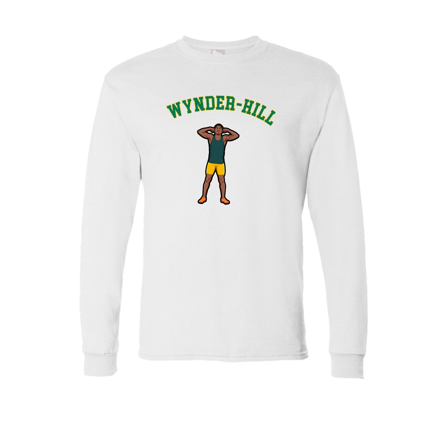 Long Sleeve Tee — Shirsey Arch in White