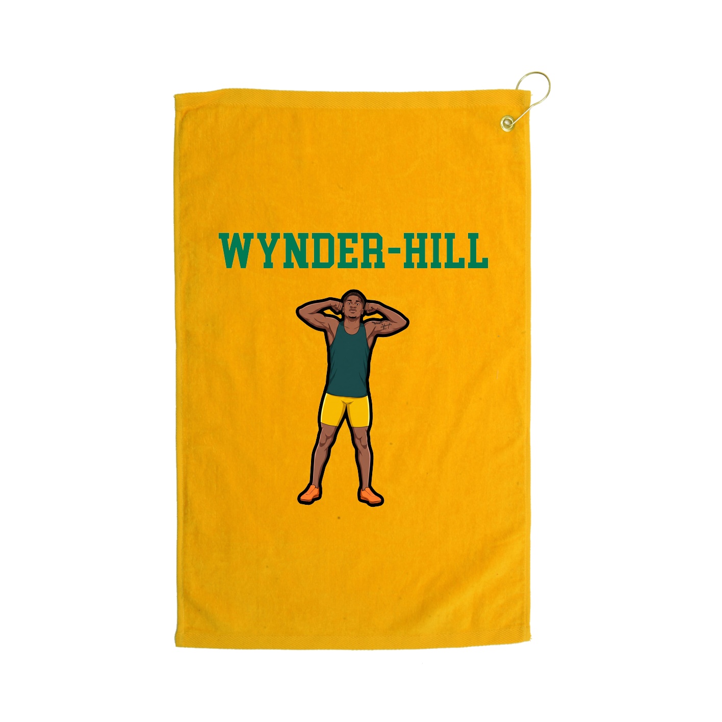 Golf Towel — Shirsey in Gold